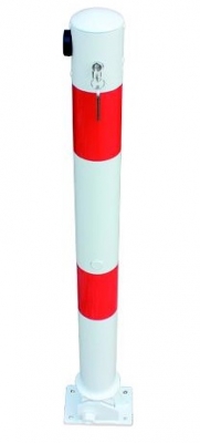 Absperrpfosten 76 mm umlegbar